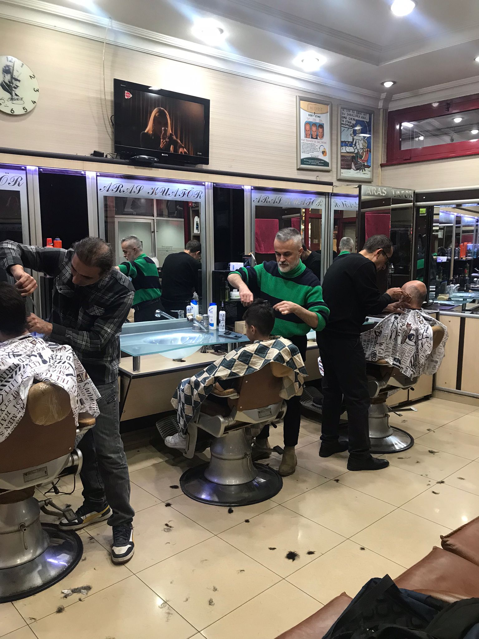 Aras Erkek Kuaförü salon 1 detay