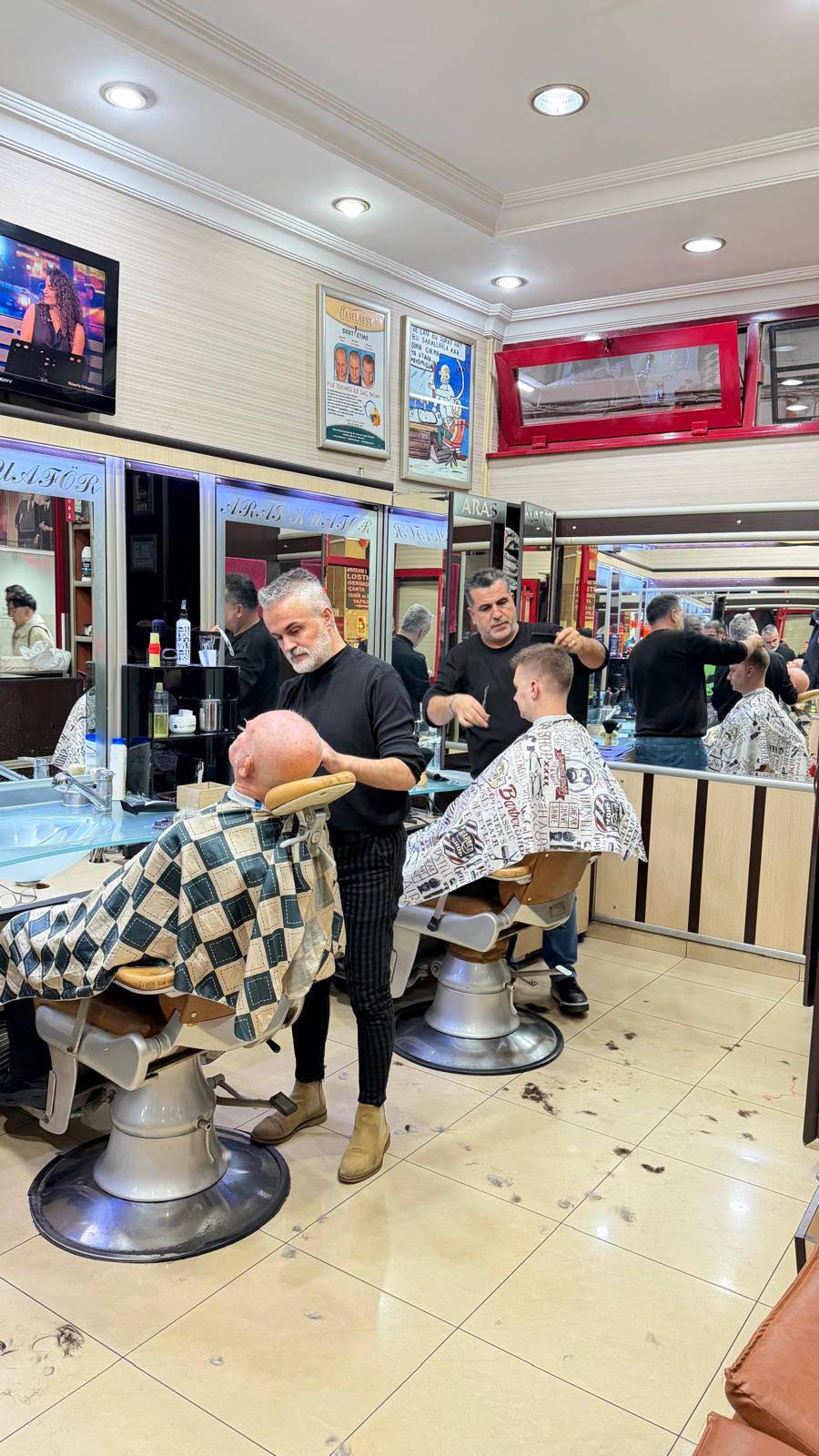 Şişli merkez berber salonu